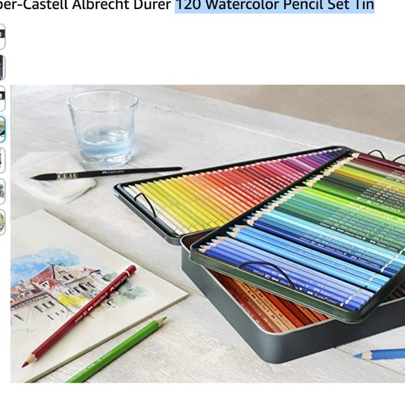 Faber -Castell NWT 120 watercolor pencils - Picture 1 of 5